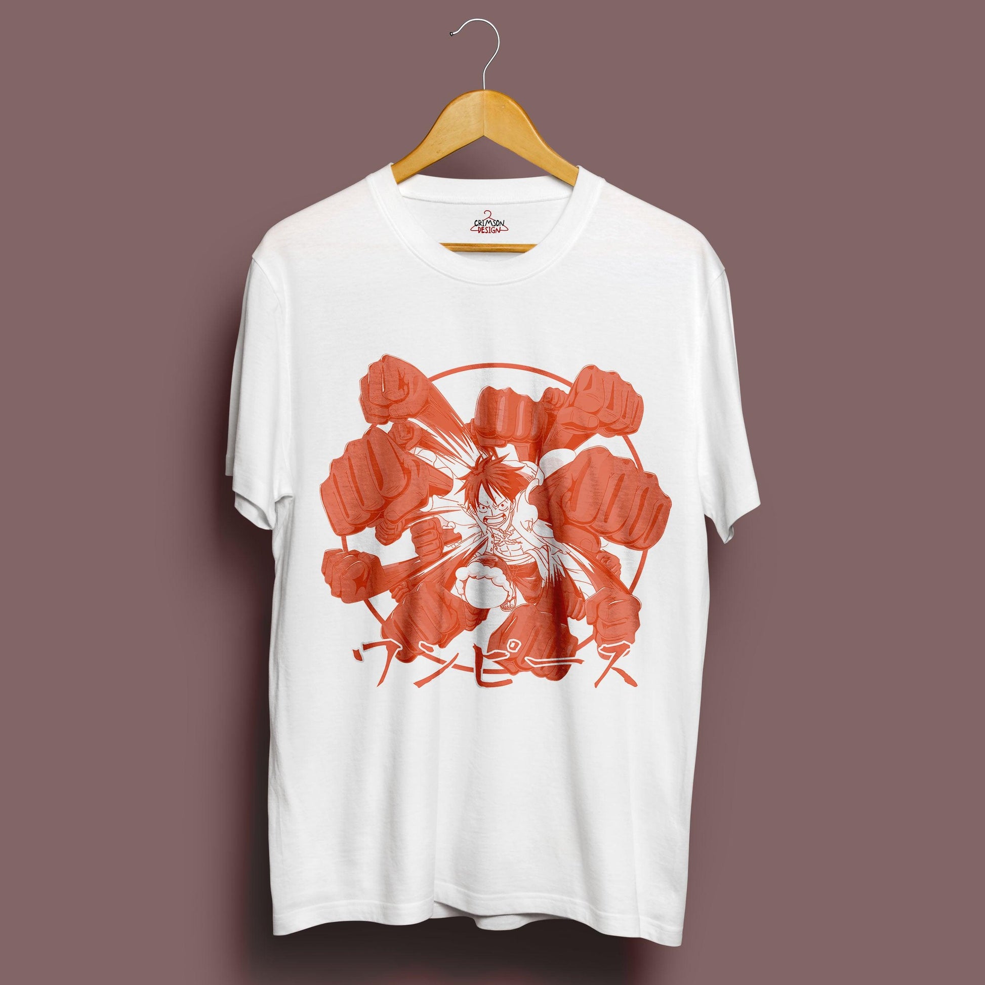 Luffy T-Shirt - Crimson x Design