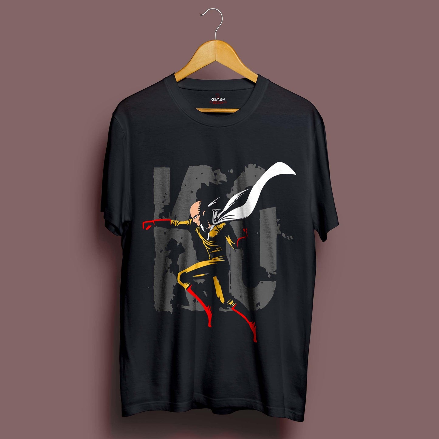 Saitama T-Shirt - Crimson x Design