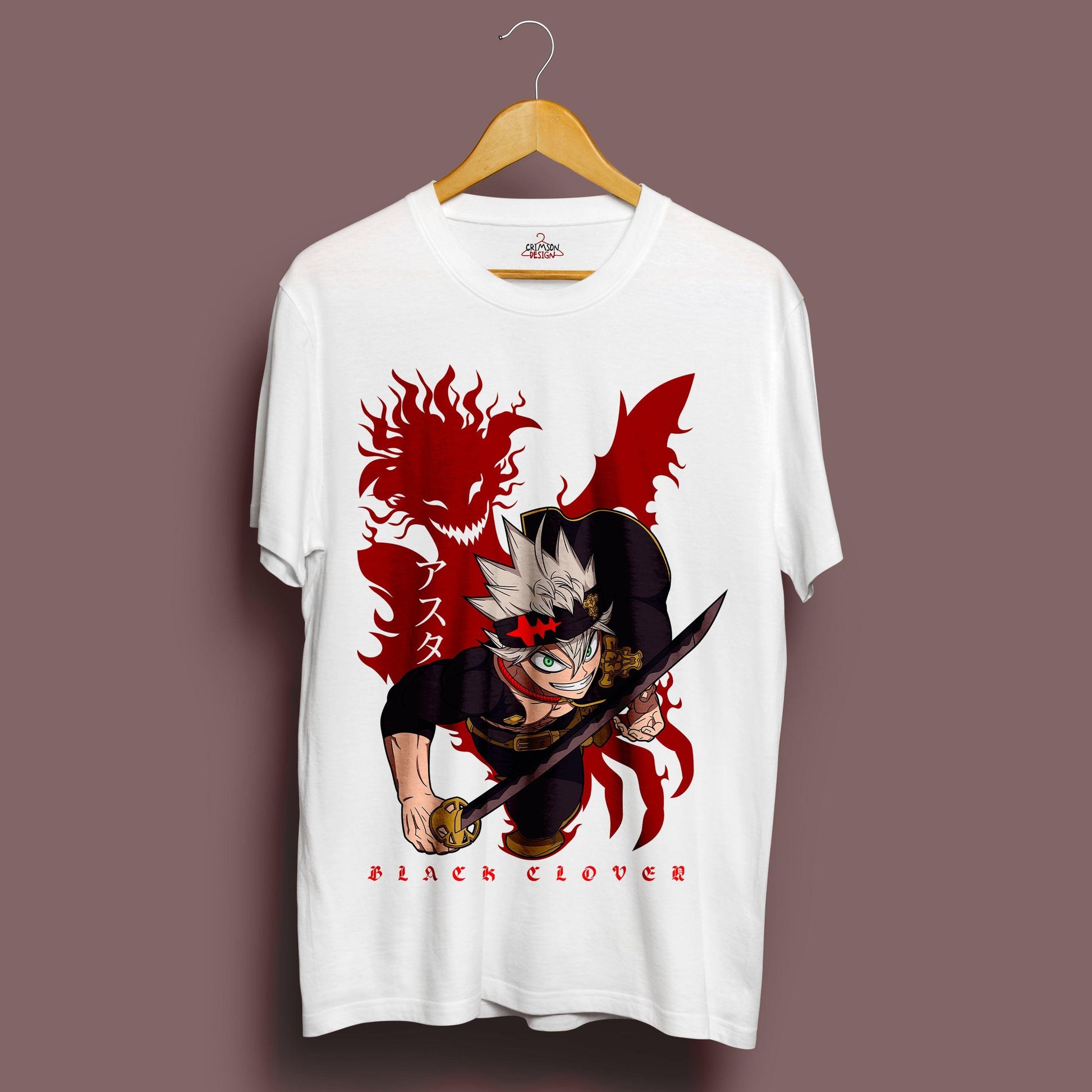 Asta T-Shirt - Crimson x Design