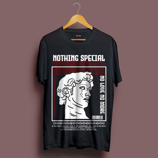 Nothing Special T-Shirt - Crimson x Design