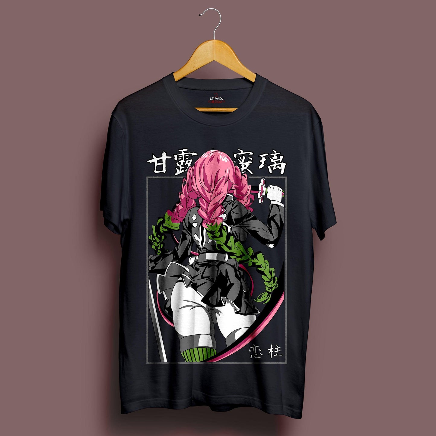 Mitsuri Kanroji T-Shirt - Crimson x Design