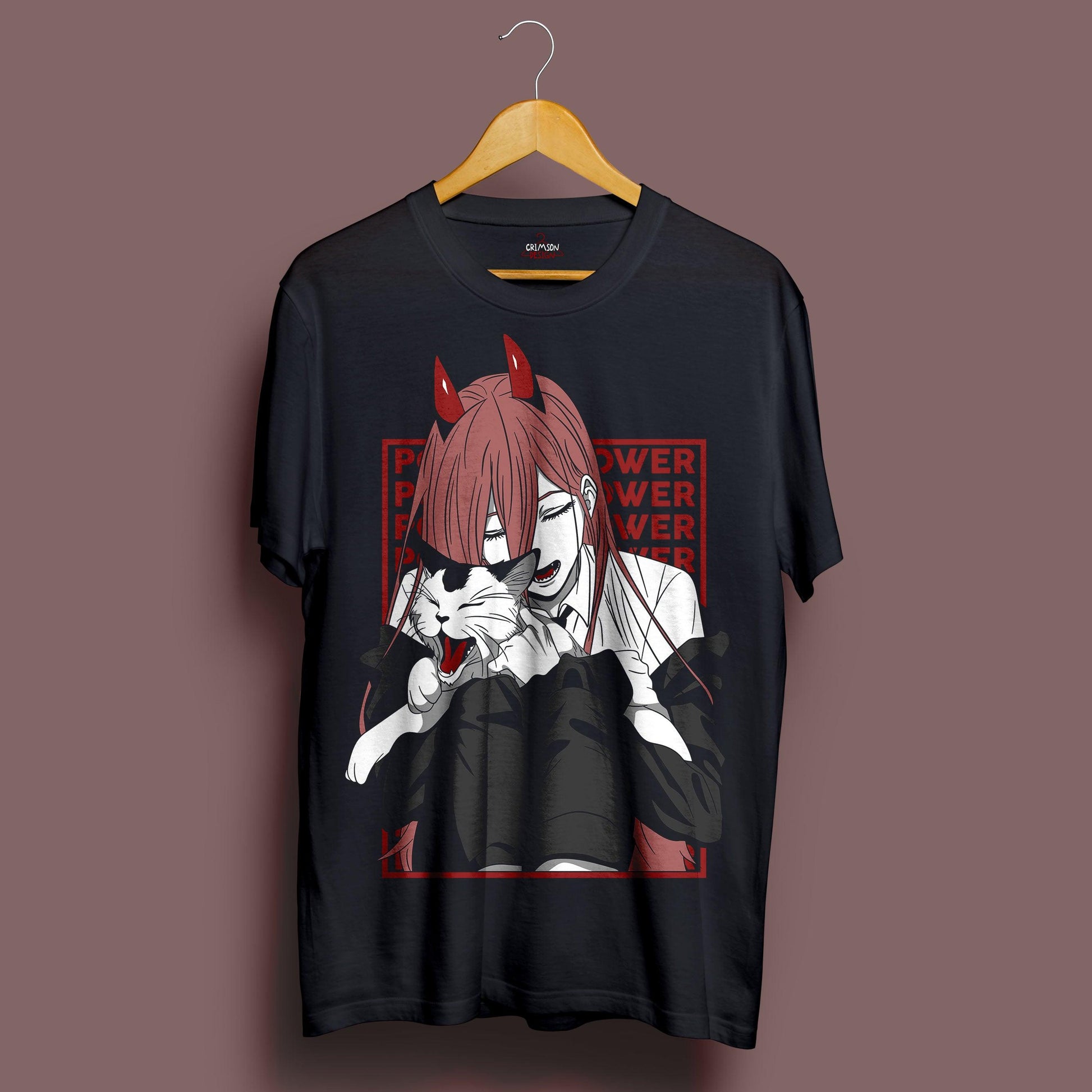 Power T-Shirt - Crimson x Design