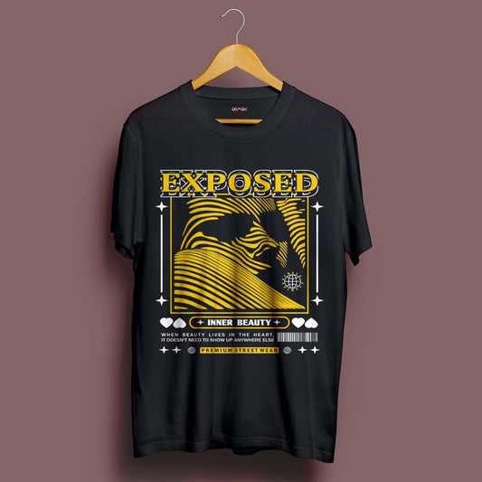 Exposed T-Shirt - Crimson x Design