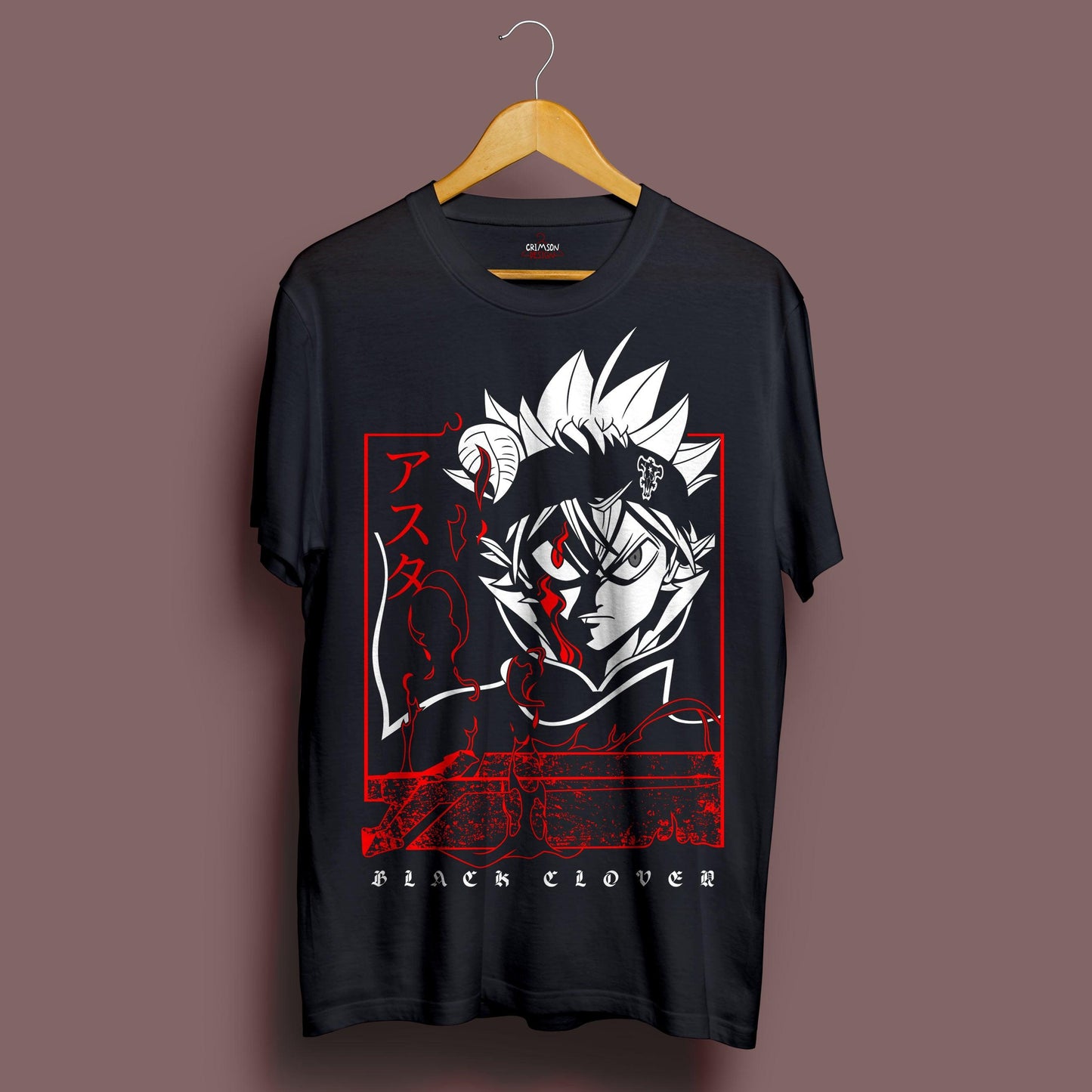 Asta T-Shirt - Crimson x Design