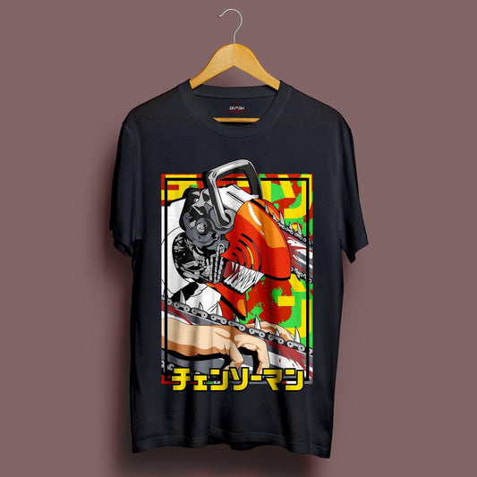 Chainsaw Man T-Shirt - Crimson x Design