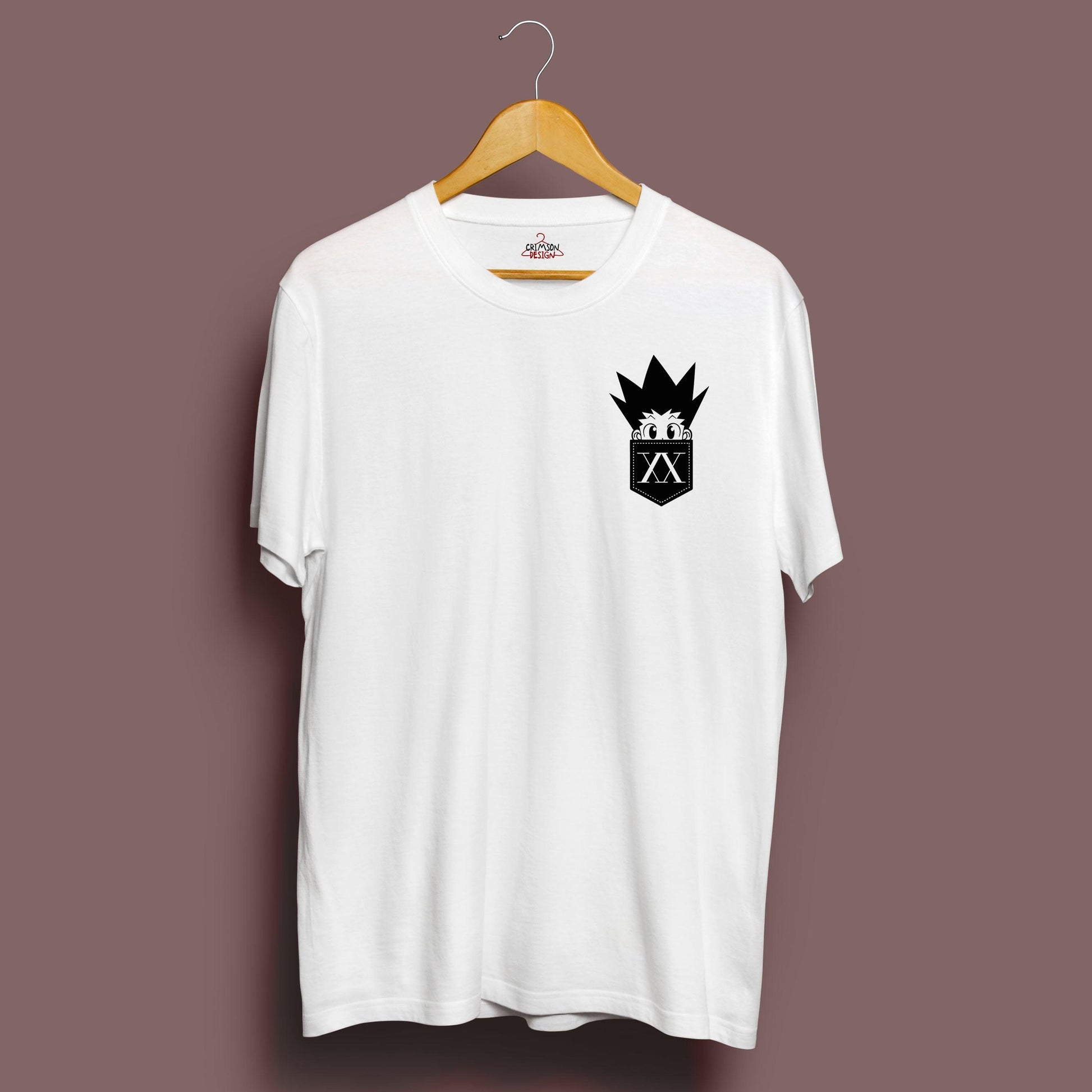 Pocket Gon T-Shirt - Crimson x Design