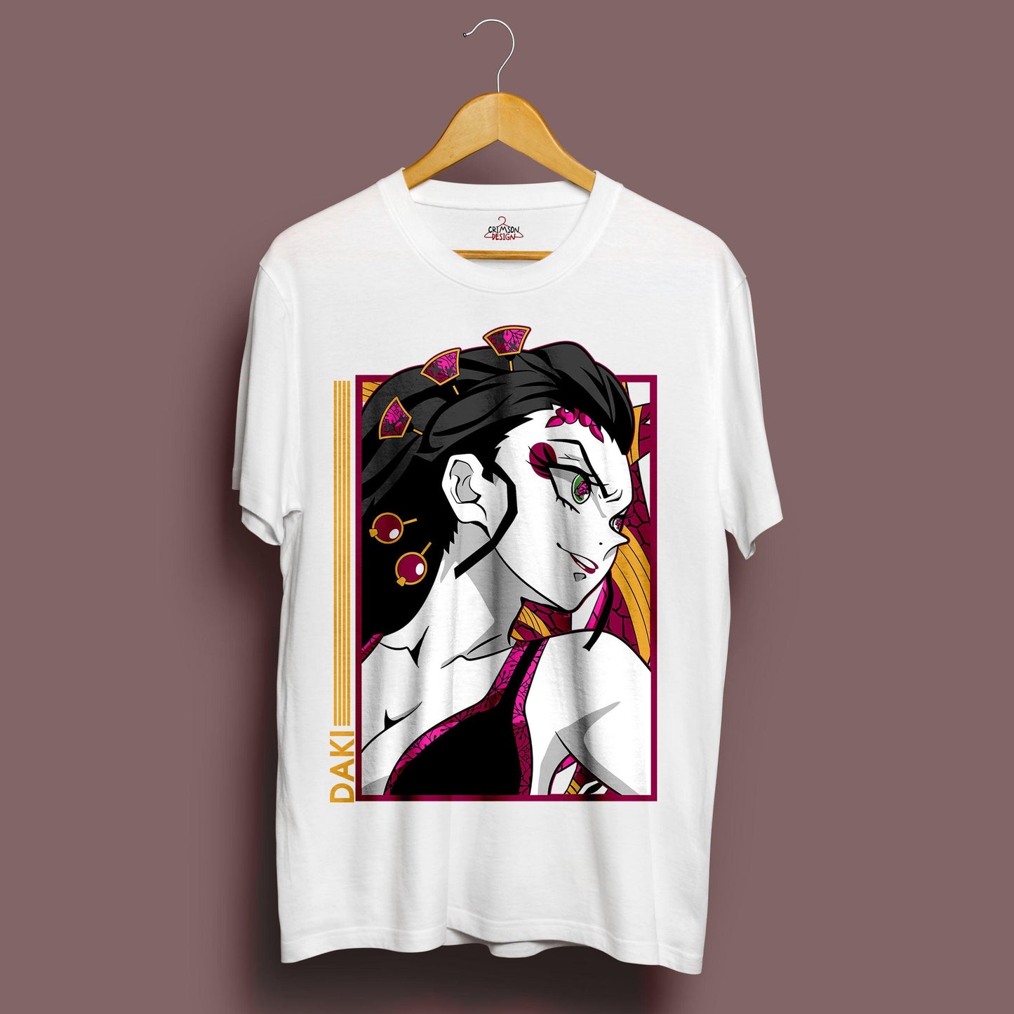 Daki T-Shirt - Crimson x Design