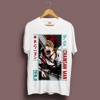 Denji T-Shirt - Crimson x Design