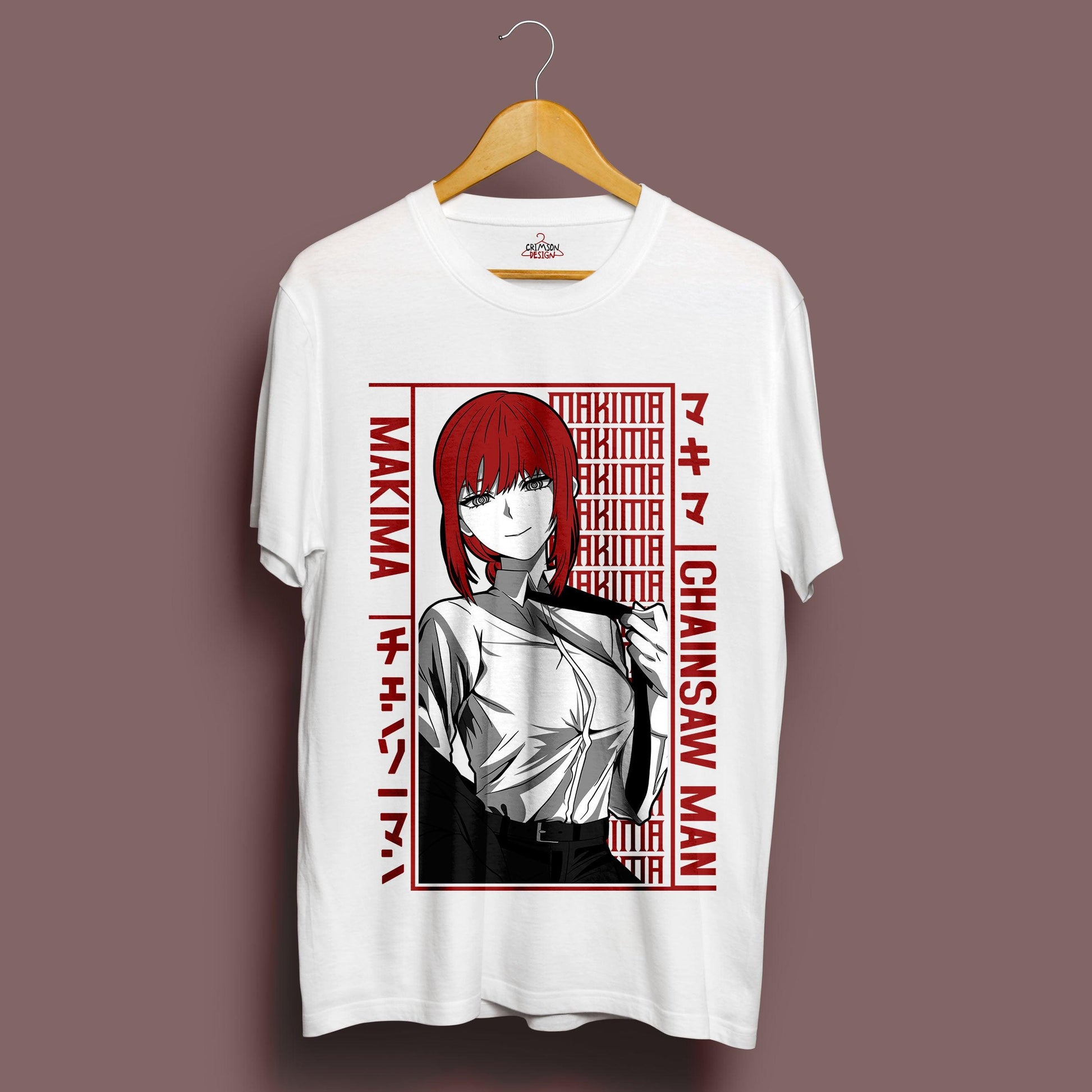 Makima T-Shirt - Crimson x Design