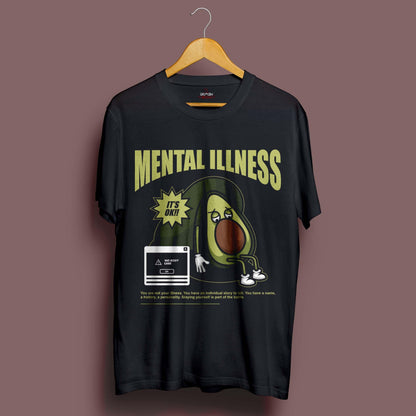 Mental Illness T-Shirt - Crimson x Design