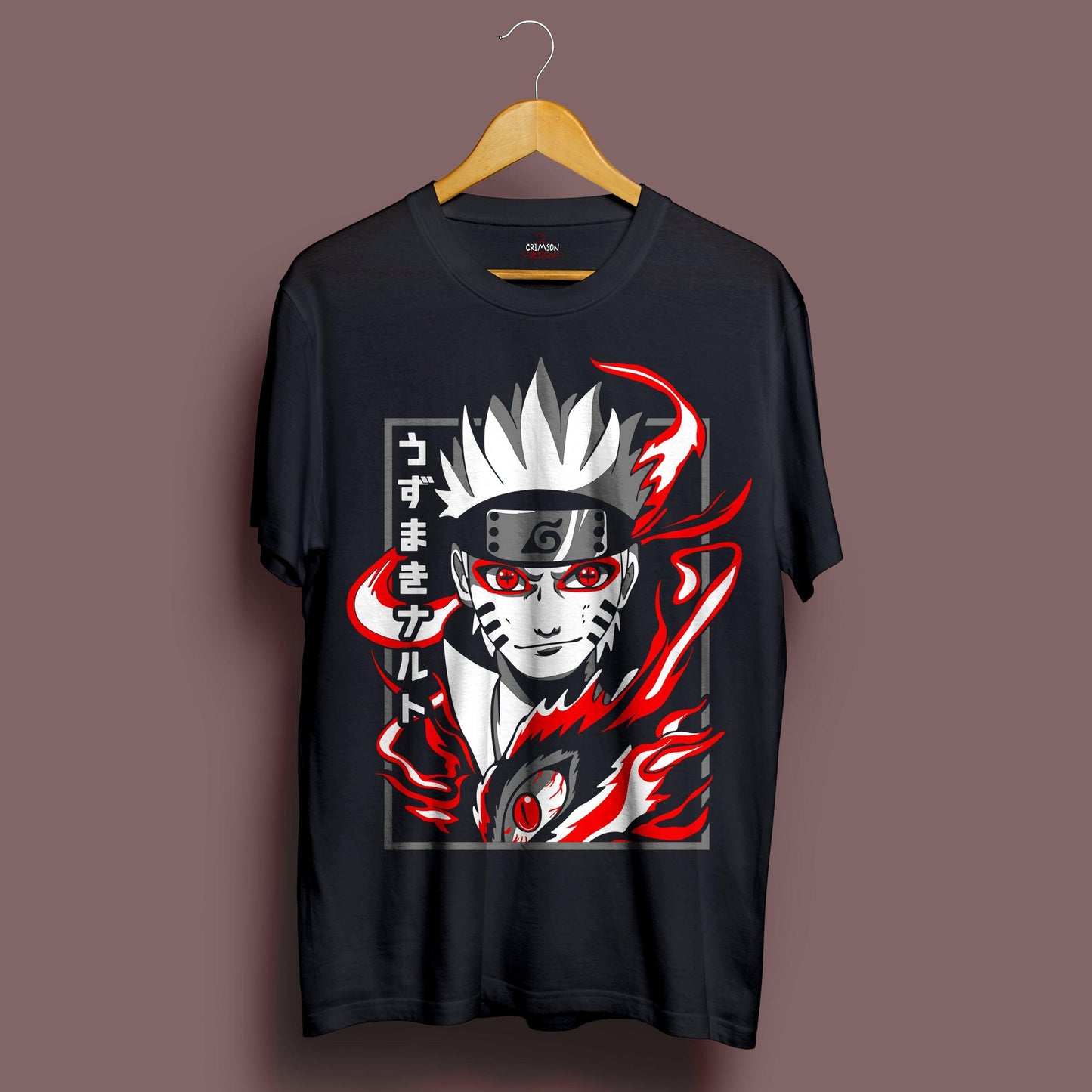 Naruto T-Shirt - Crimson x Design