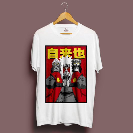 Jiraiya T-Shirt - Crimson x Design