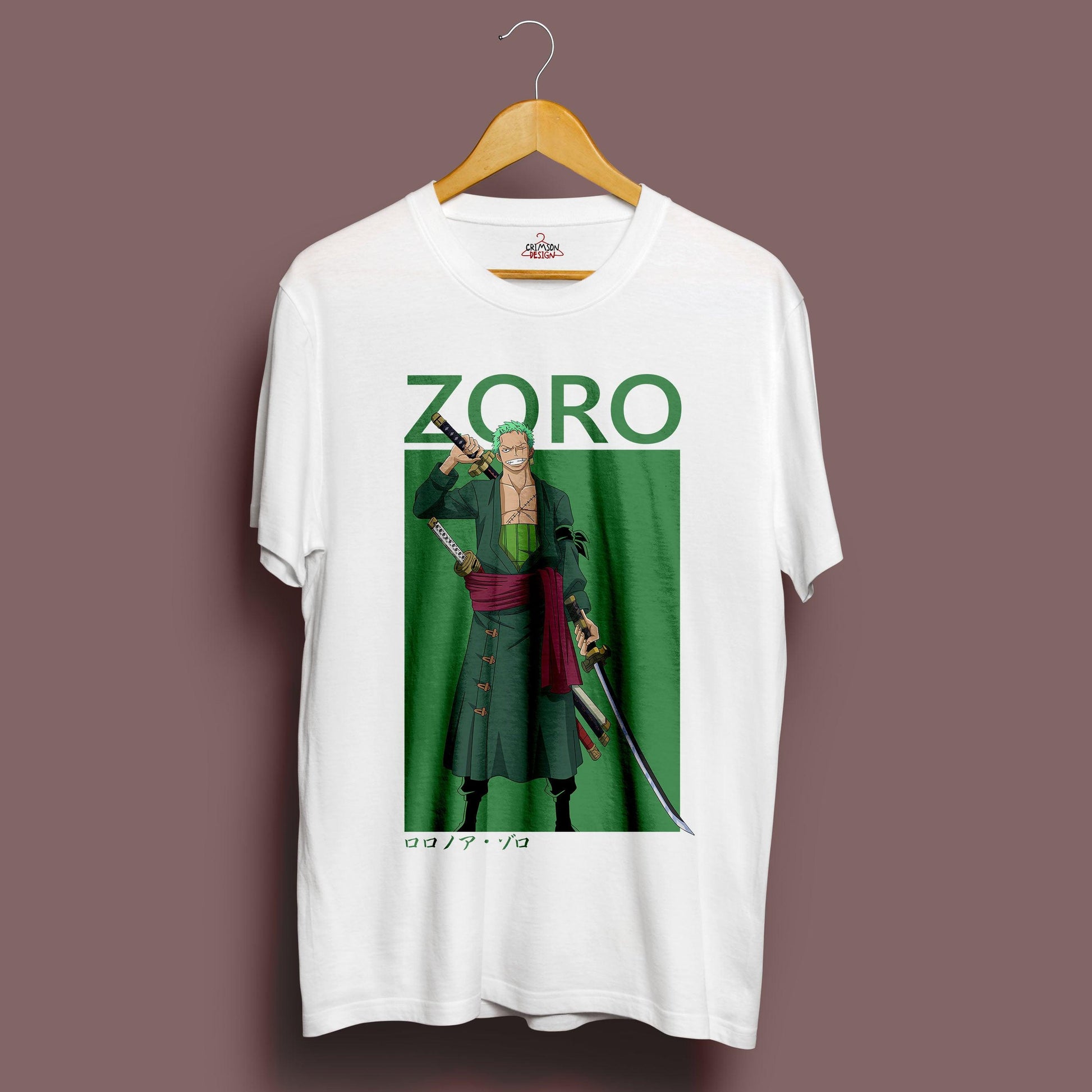 Zoro T-Shirt - Crimson x Design