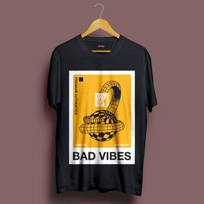 Bad Vibes T-Shirt - Crimson x Design