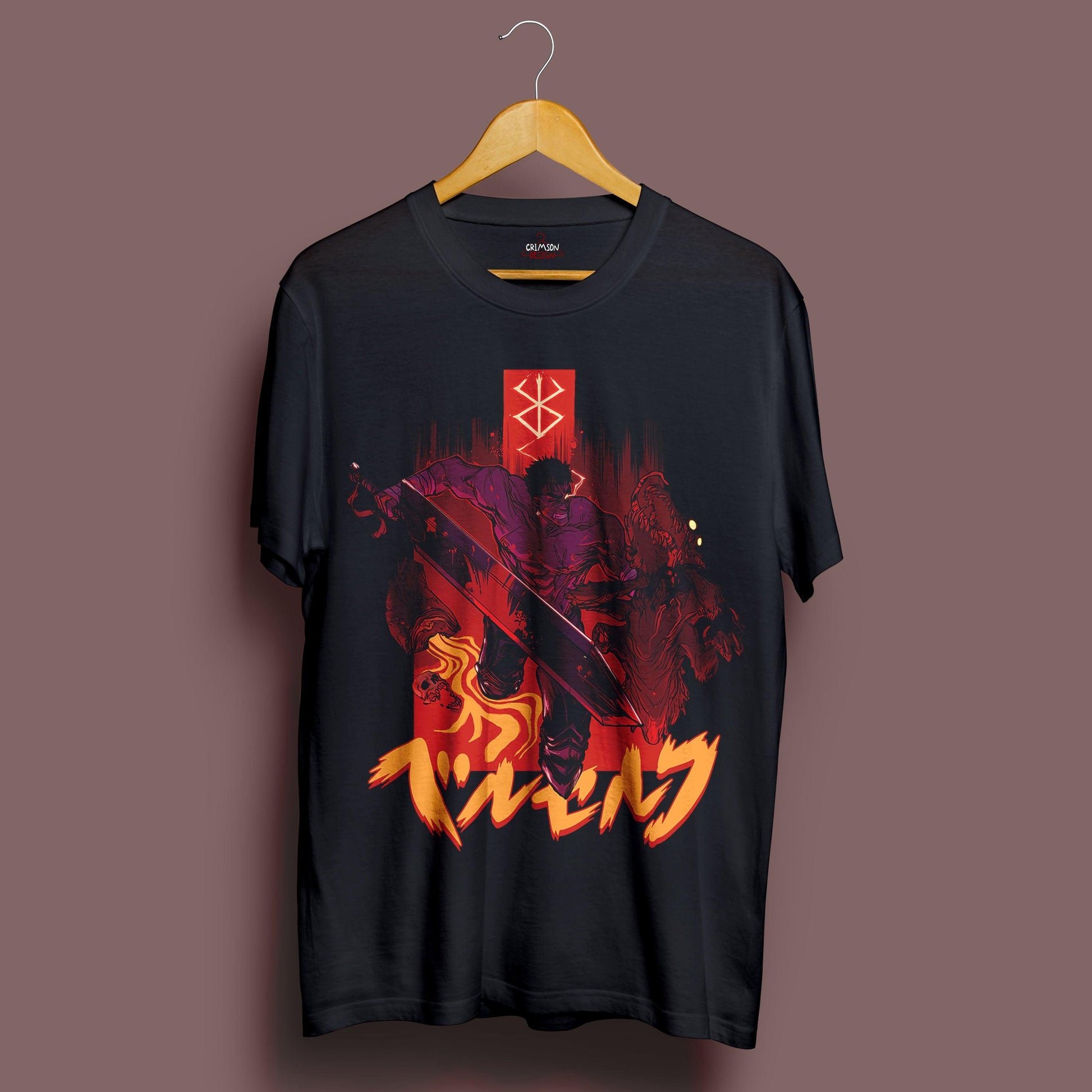 Berserk T-Shirt - Crimson x Design