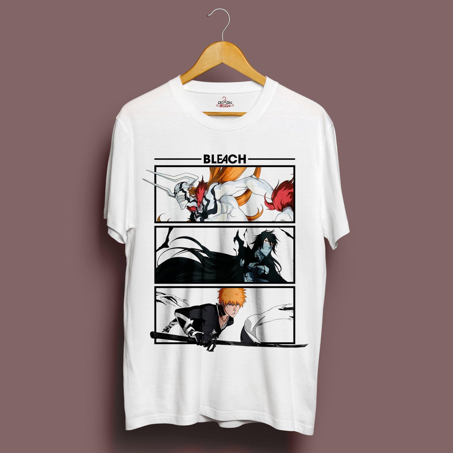 Bleach T-Shirt - Crimson x Design