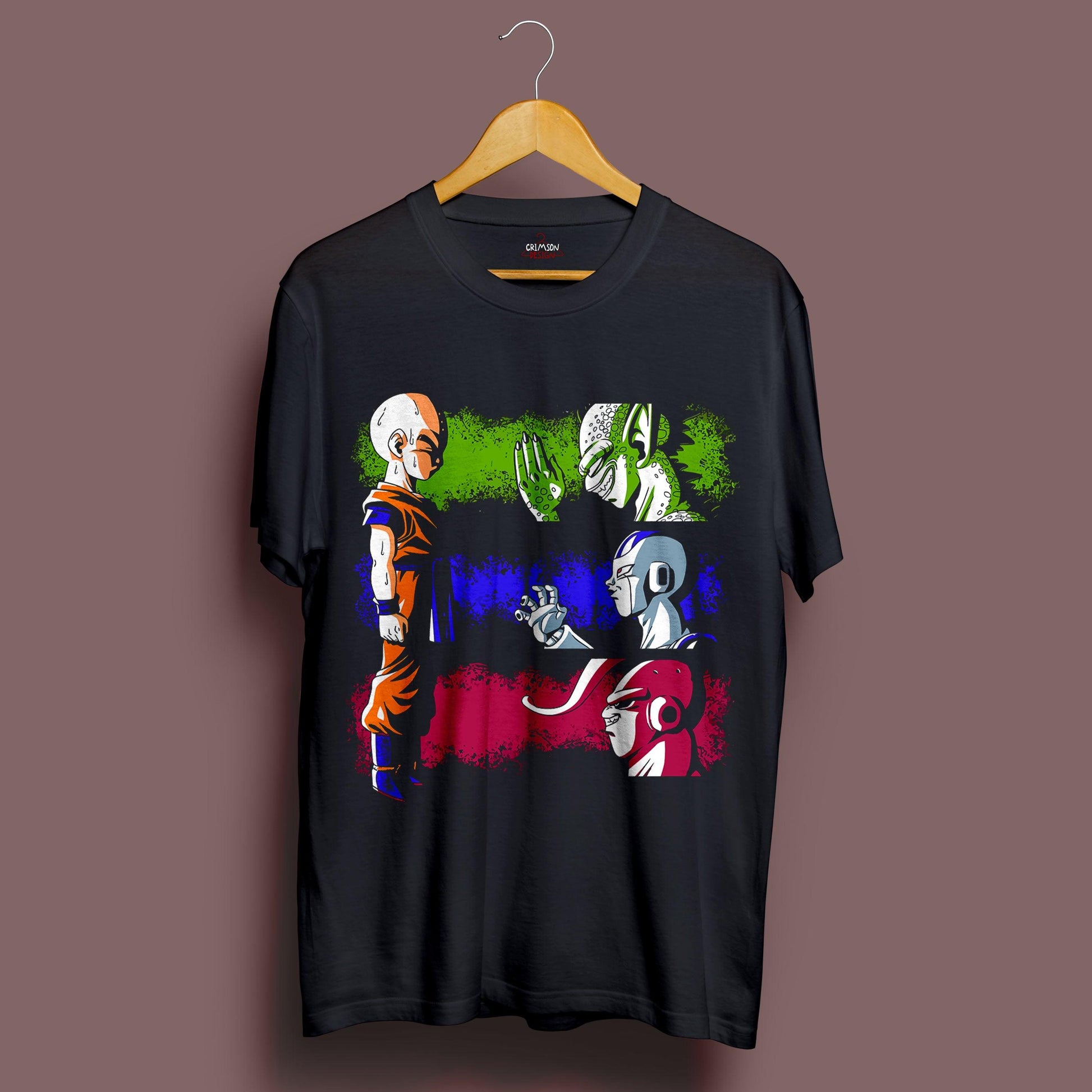 Krillin T-Shirt - Crimson x Design