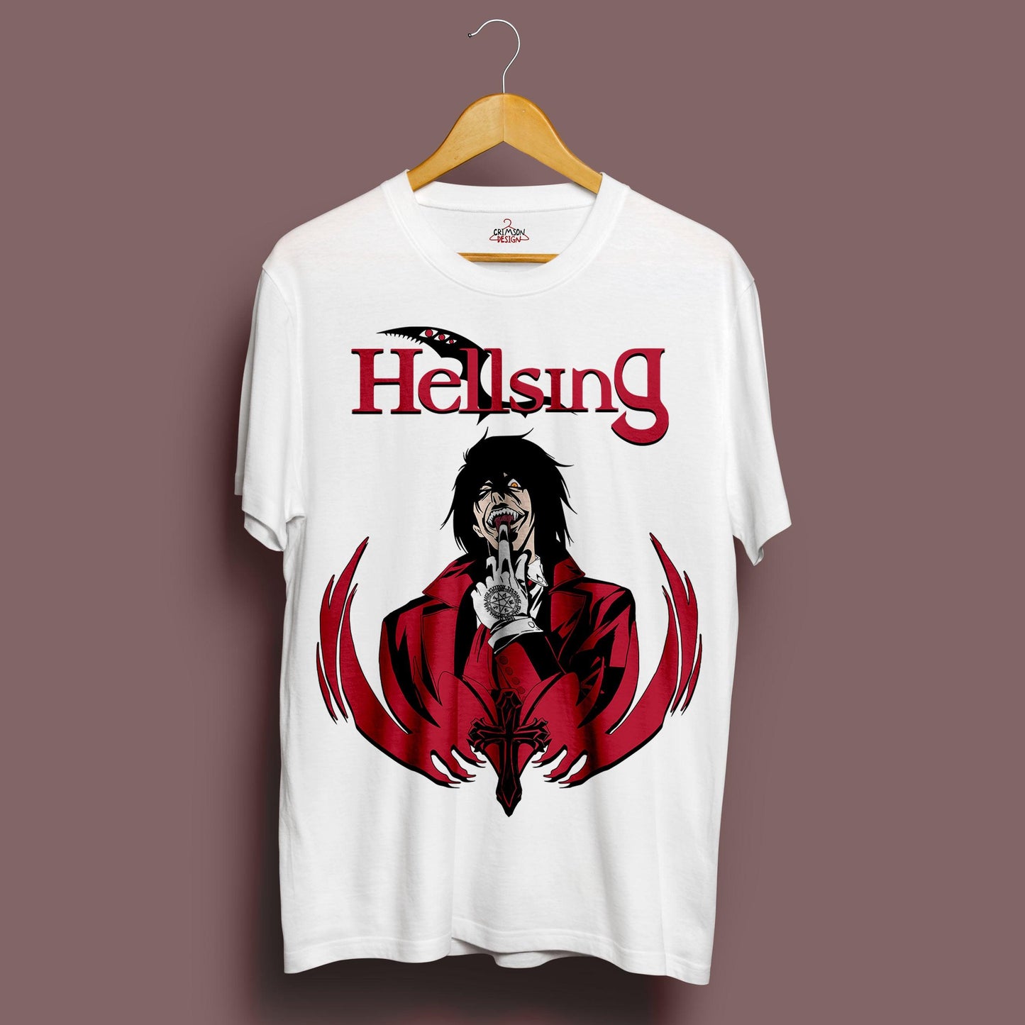 Hellsing T-Shirt - Crimson x Design