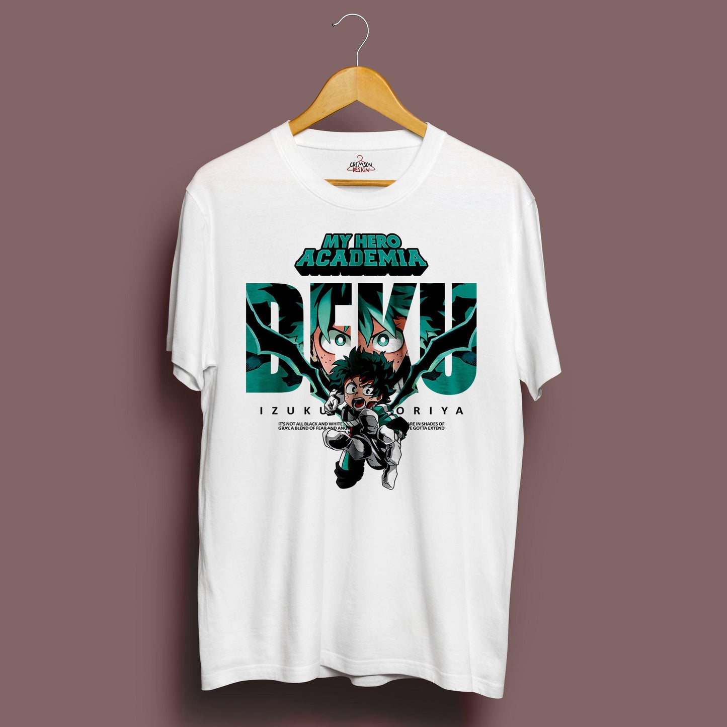 Deku T-Shirt - Crimson x Design