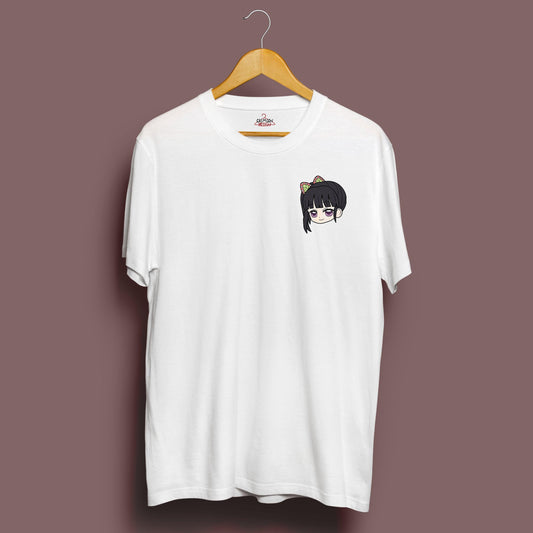 Pocket Kanao T-Shirt - Crimson x Design