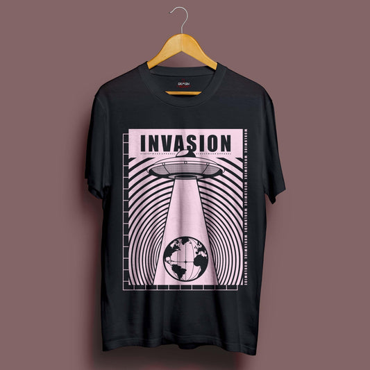 Invasion T-Shirt - Crimson x Design