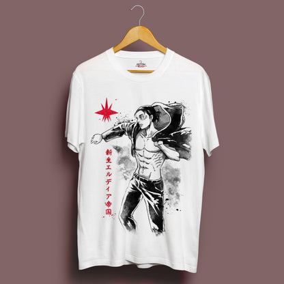 Eren T-Shirt - Crimson x Design