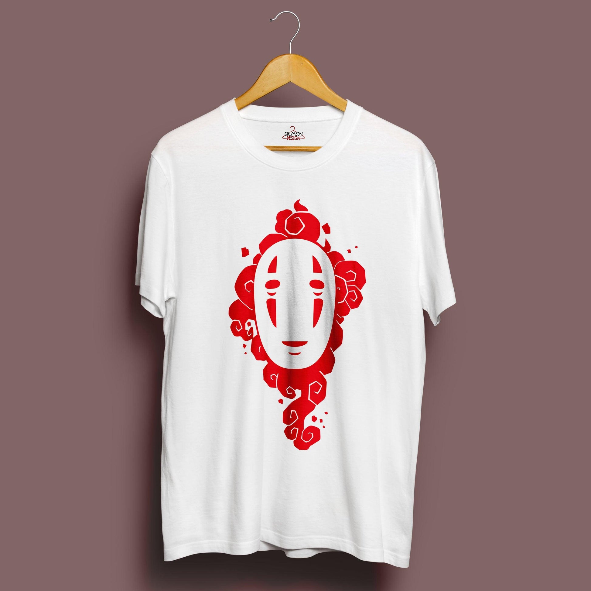 No Face T-Shirt - Crimson x Design