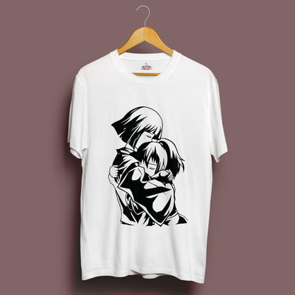 Haku x Chihiro T-Shirt - Crimson x Design