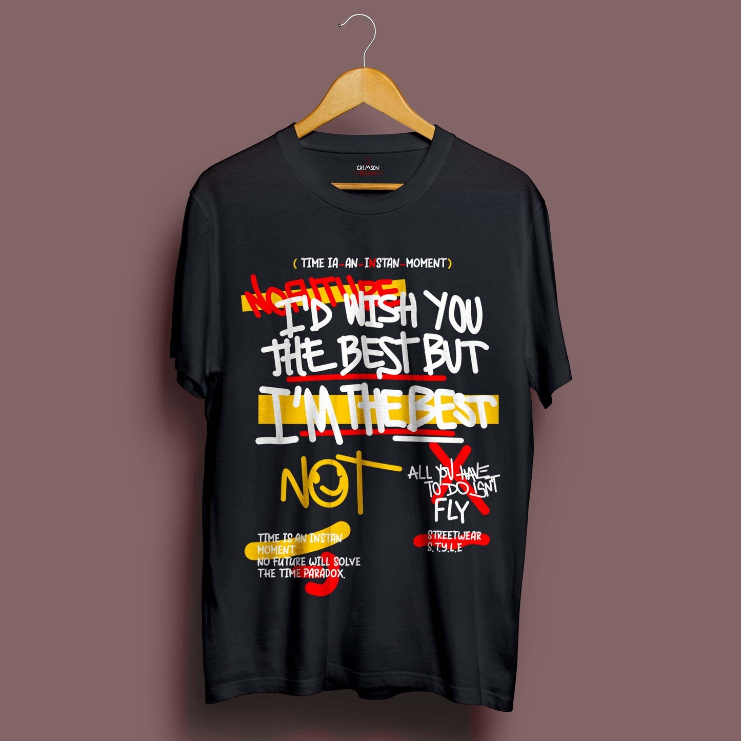 I'm The Best T-Shirt - Crimson x Design