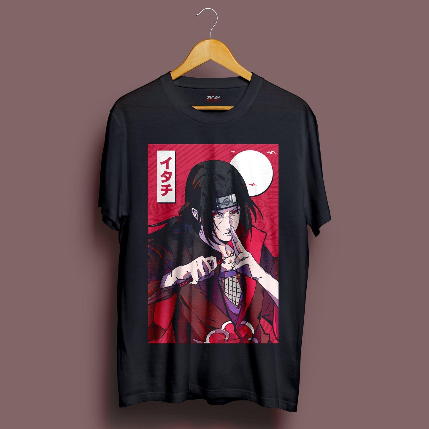 Itachi T-Shirt - Crimson x Design