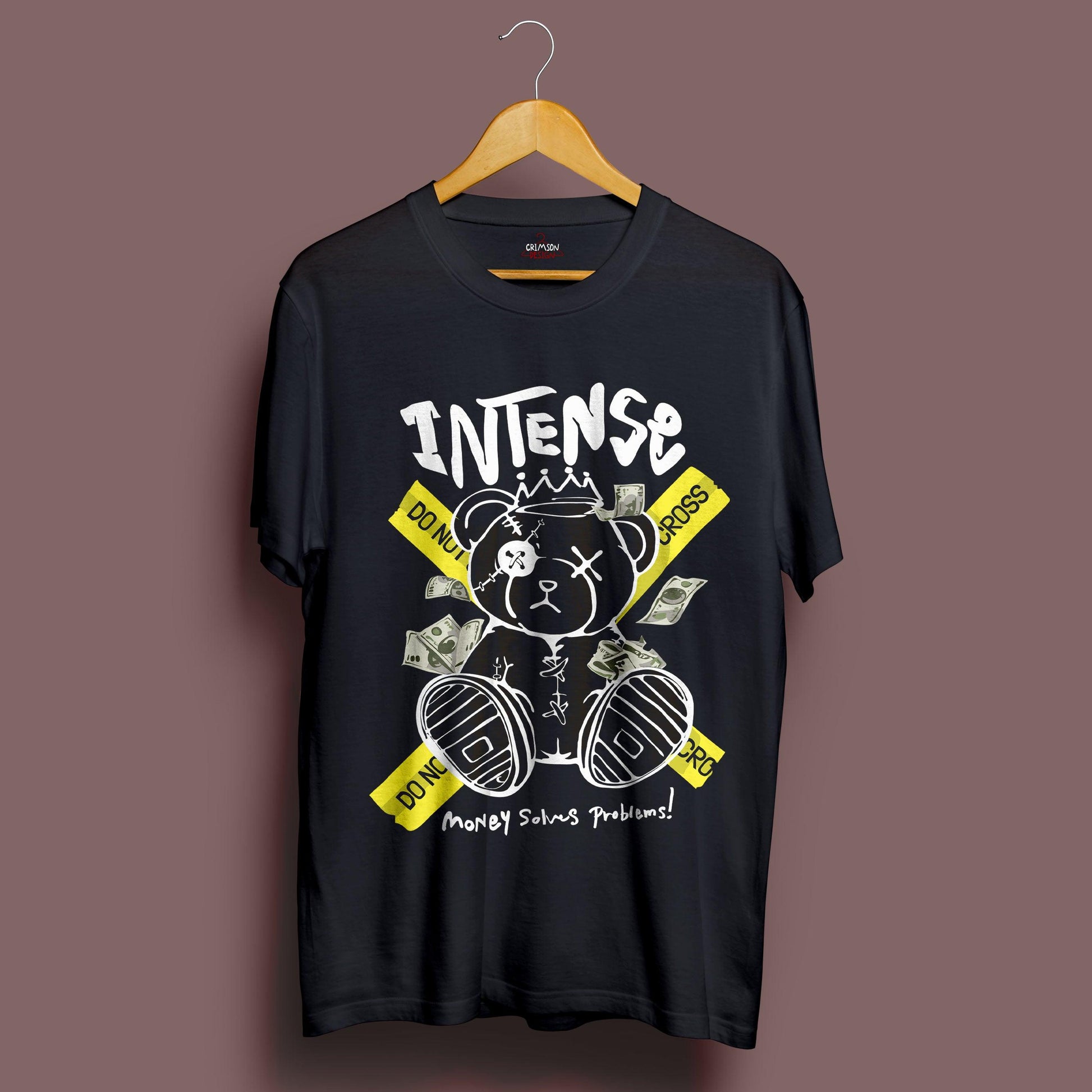 Intense Bear T-Shirt - Crimson x Design