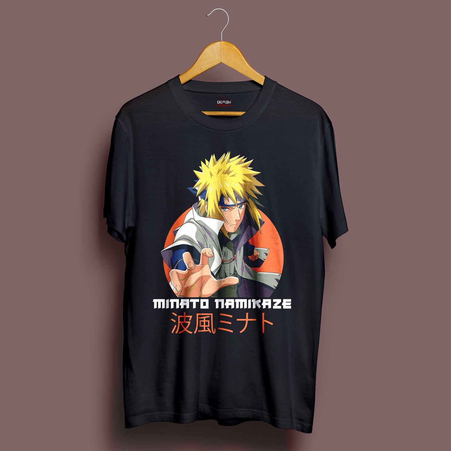 Minato T-Shirt - Crimson x Design