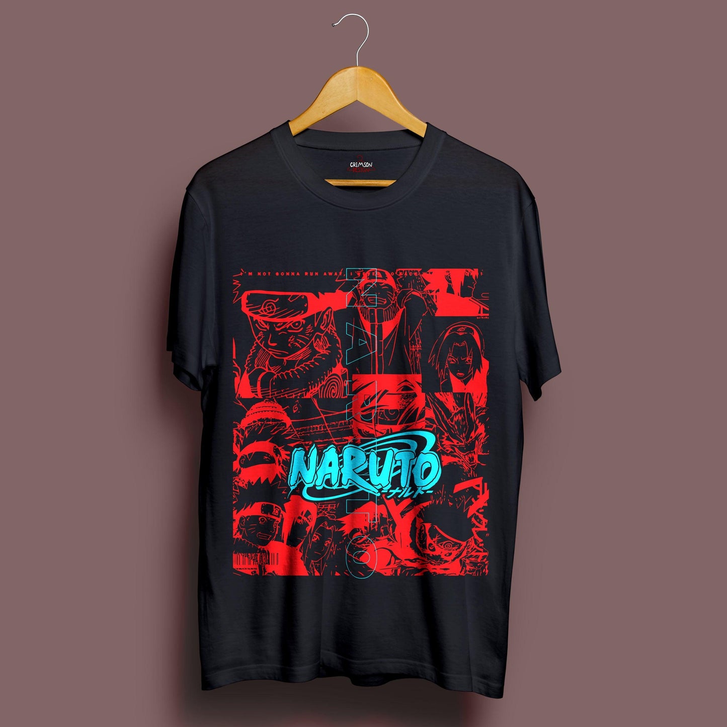 Naruto T-Shirt - Crimson x Design