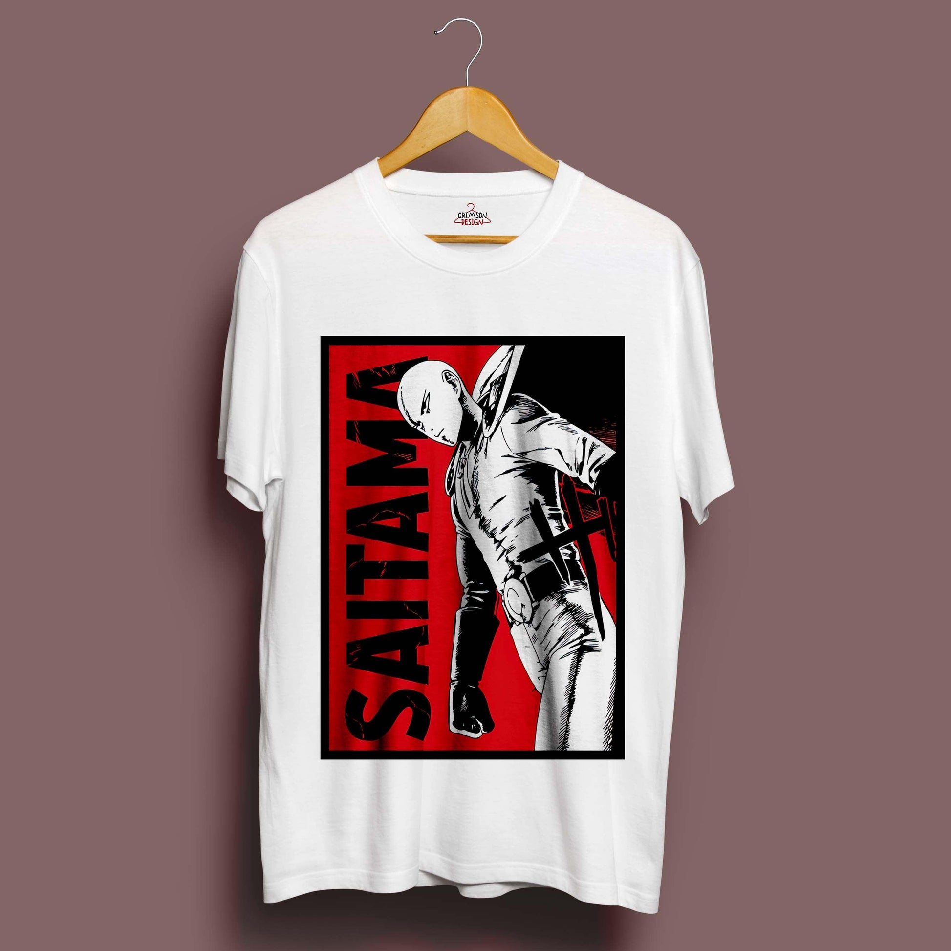 Saitama T-Shirt - Crimson x Design