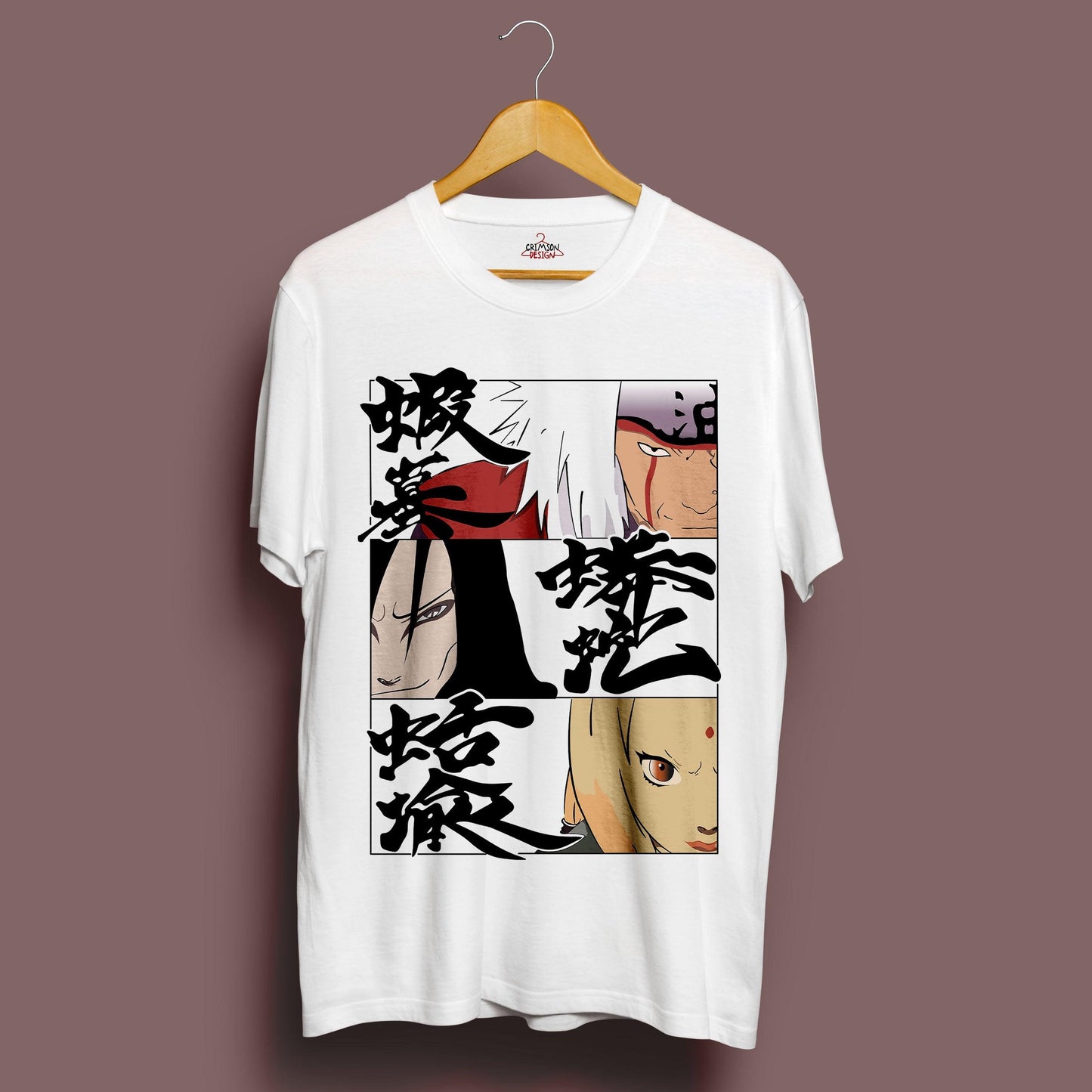 Sannin T-Shirt - Crimson x Design