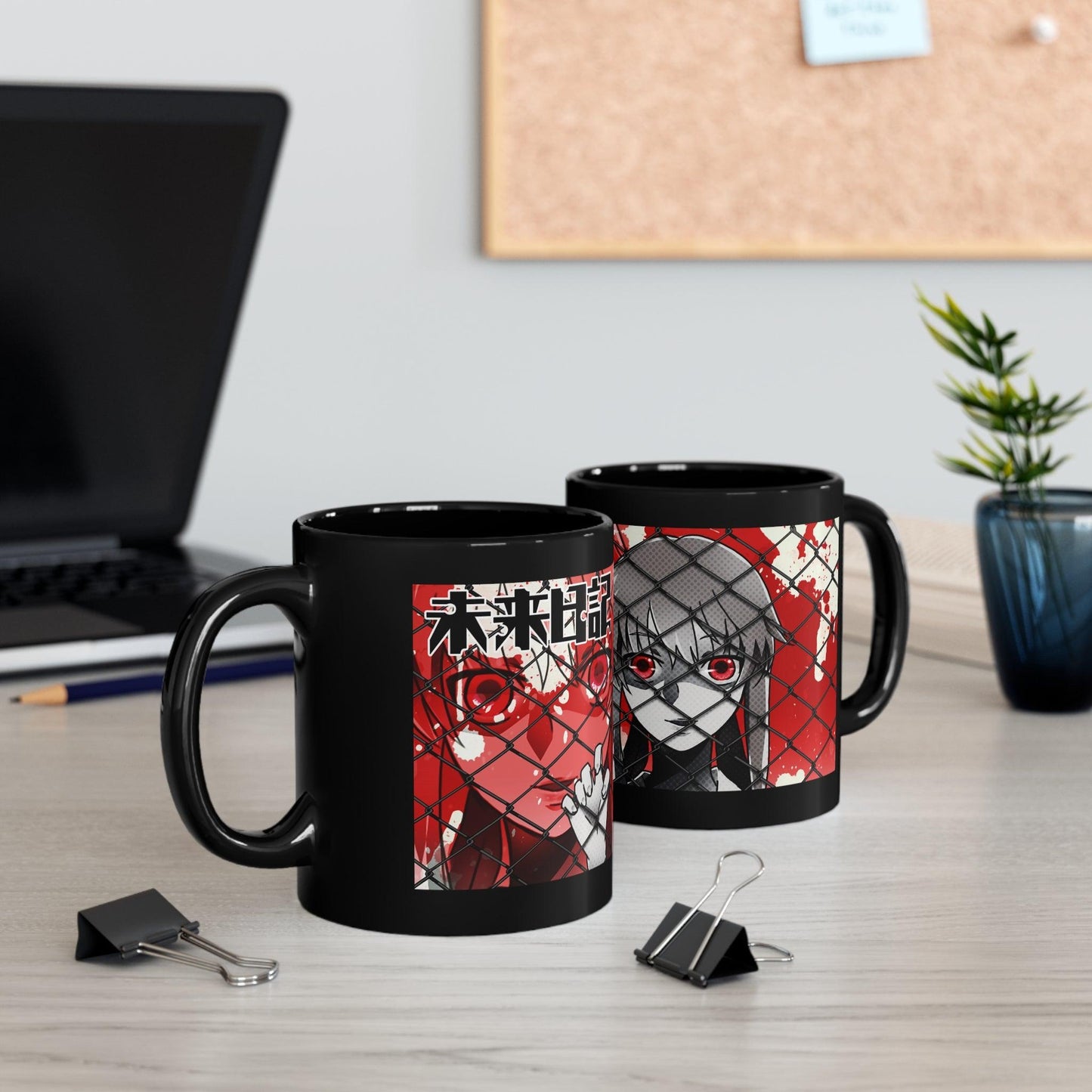 Mirai Nikki Mug - Crimson x Design