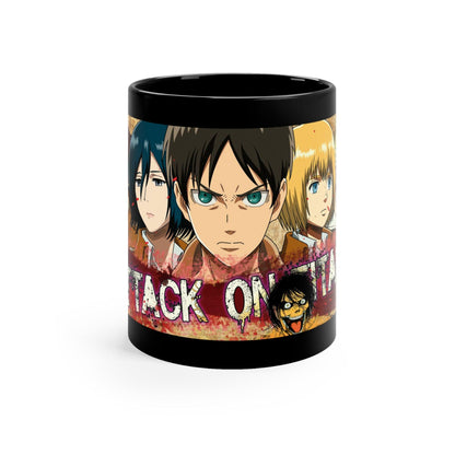 Attack On Titan Mug - Crimson x Design