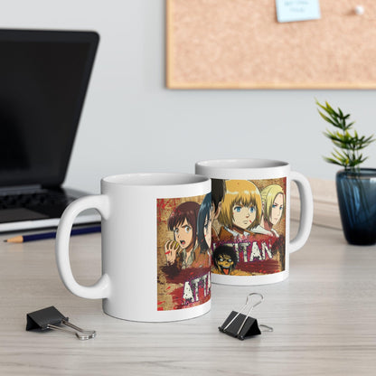 Attack On Titan Mug - Crimson x Design