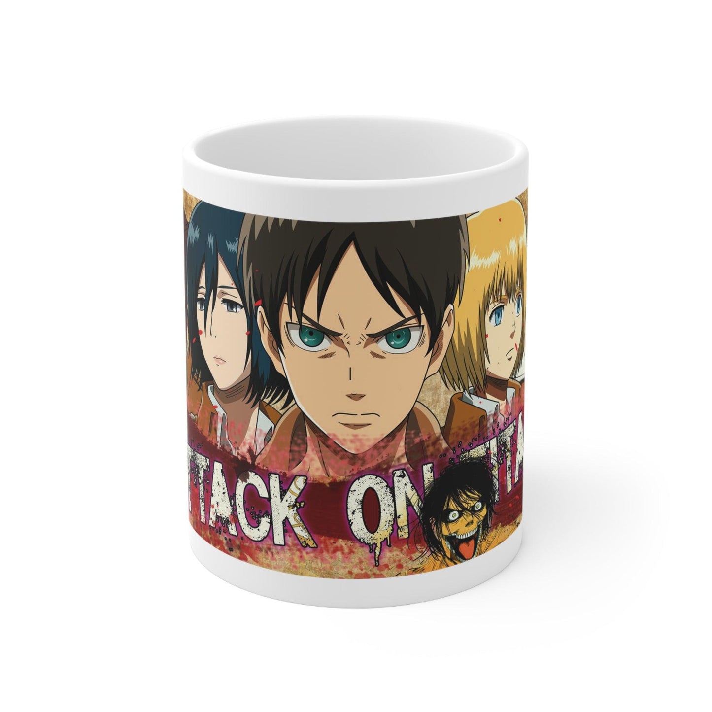 Attack On Titan Mug - Crimson x Design