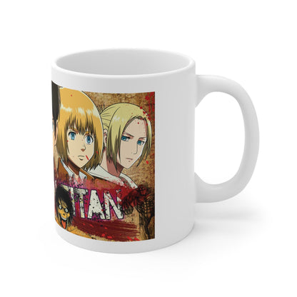 Attack On Titan Mug - Crimson x Design