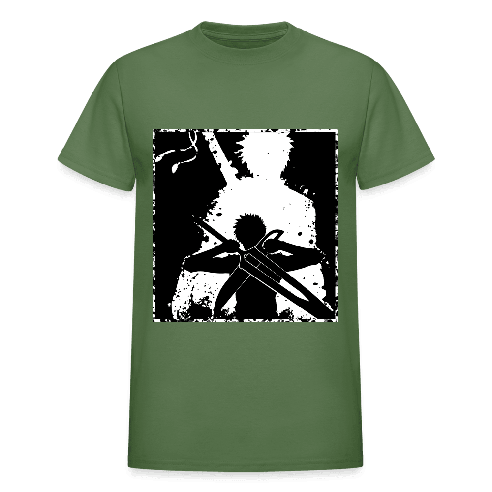 Gildan Ultra Cotton Adult T-Shirt - military green