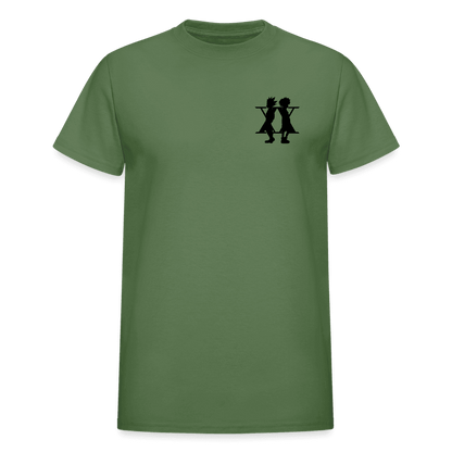 Gildan Ultra Cotton Adult T-Shirt - military green