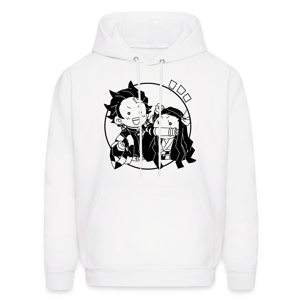 Men's Hoodie - white