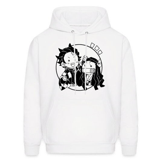 Men's Hoodie - white