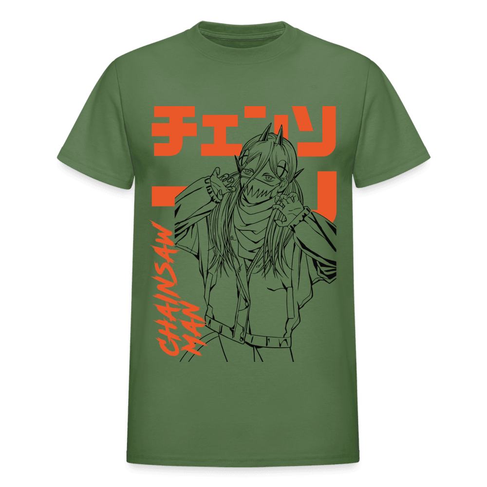 Gildan Ultra Cotton Adult T-Shirt - military green