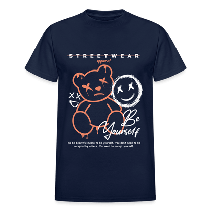 Be Yourself T-Shirt - navy