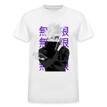 Purple Lightning T-Shirt - white