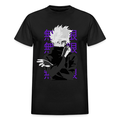 Purple Lightning T-Shirt - black