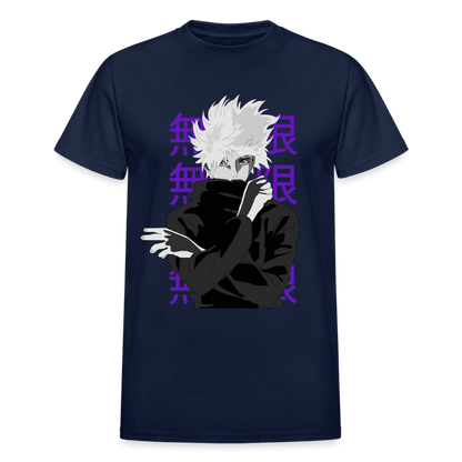 Purple Lightning T-Shirt - navy