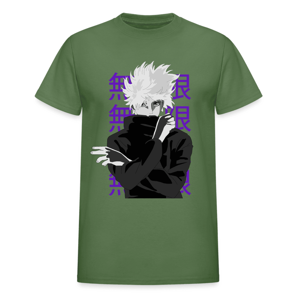 Purple Lightning T-Shirt - military green